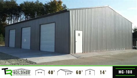 40x60x14 metal garage plans